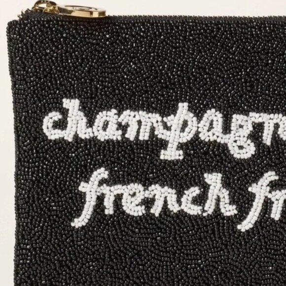 Kate Spade x Target Champagne & French Fries Clutch - Picture 3 of 3